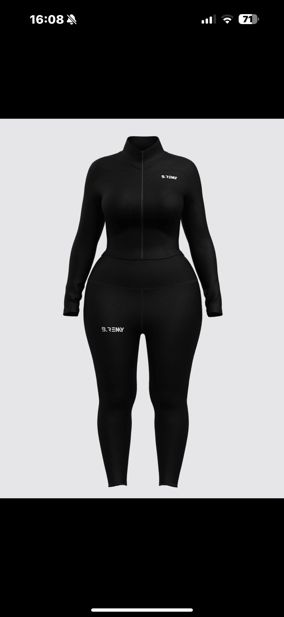 Maison de Movement – Sculpted Jacket Top & Sculpted Leggings