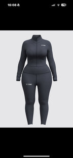 Maison de Movement – Sculpted Jacket Top & Sculpted Leggings