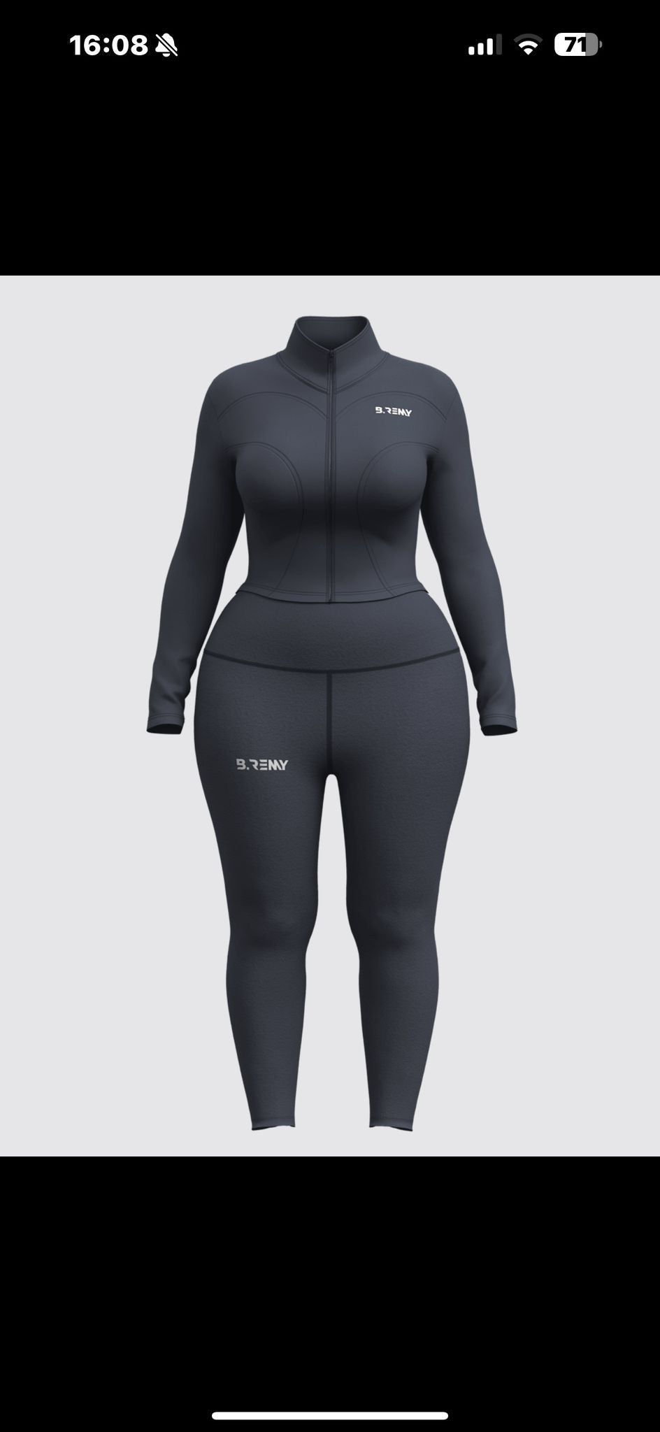 Maison de Movement – Sculpted Jacket Top & Sculpted Leggings
